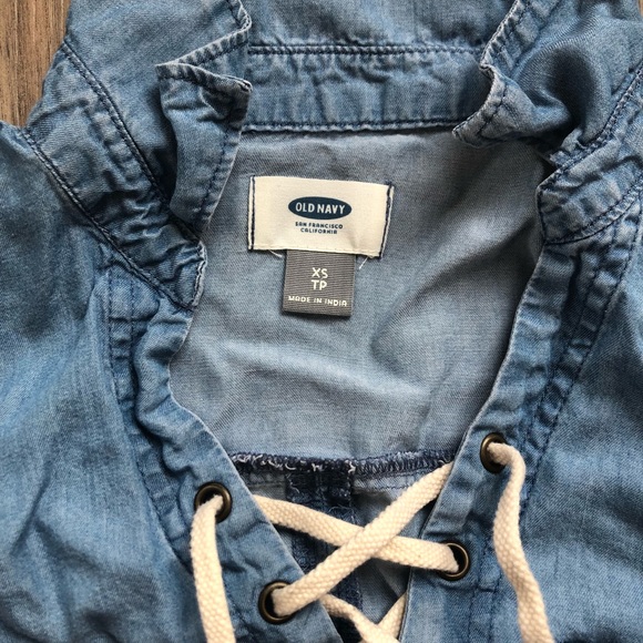 Old navy || denim shirt - Picture 2 of 2